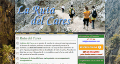 Desktop Screenshot of larutadelcares.com